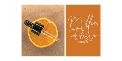 Villonia Signature Font Poster 3