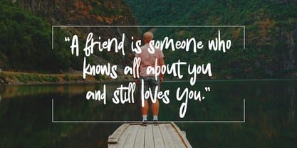 Rofikane Brush Font Poster 3