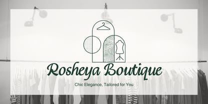 Rosheya Font Poster 11