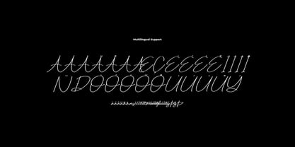 Honofly Font Poster 7