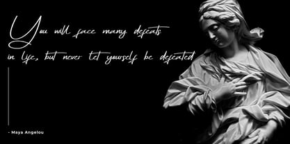 Honofly Font Poster 3