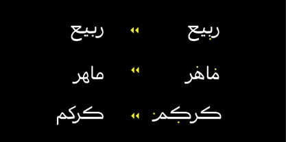 Manchette Modern Font Poster 12