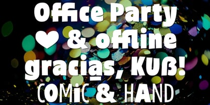 Chunky Sans Variable Font Poster 8