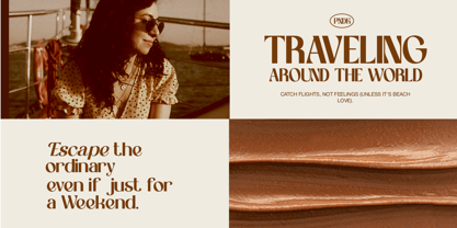 Agelia Font Poster 2