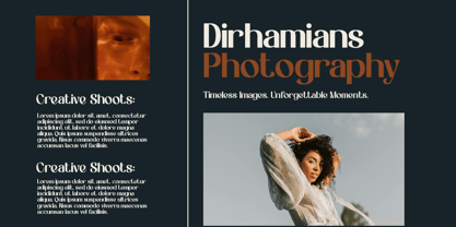 Agelia Font Poster 3