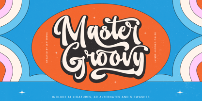 Master Groovy Font Poster 1