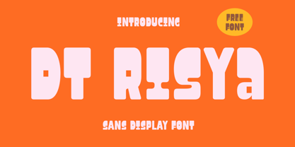 DT Risya Font Poster 1