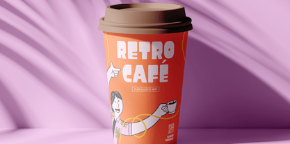 DT Risya Font Poster 3