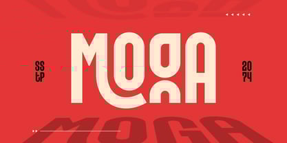 Moga Font Poster 1