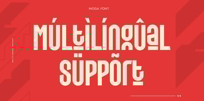 Moga Font Poster 11