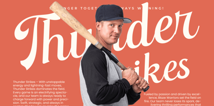 Nightalls Delight Font Poster 8