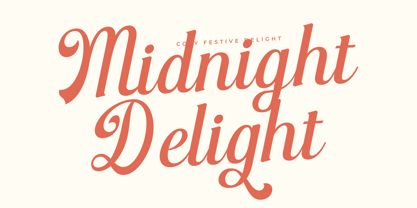 Nightalls Delight Font Poster 12