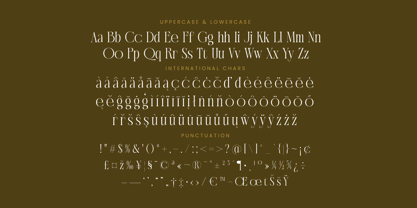 Exago Maona Font Poster 15