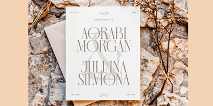 Exago Maona Font Poster 13