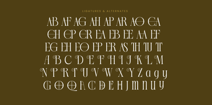 Exago Maona Font Poster 14