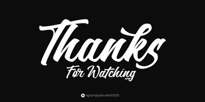 Heats Black Font Poster 12