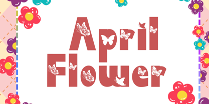 Butterfly Season Font Poster 4