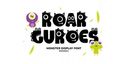 Roar Guroes Font Poster 1