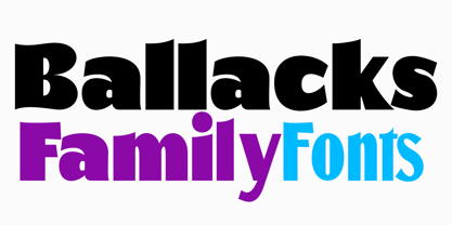Ballacks Font Poster 1