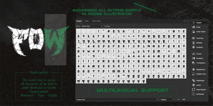 Navor Fear Font Poster 8