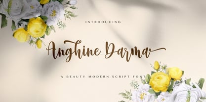 Anghine Darma Font Poster 1