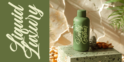 Rushed Elegance Font Poster 6