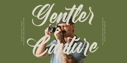 Rushed Elegance Font Poster 7