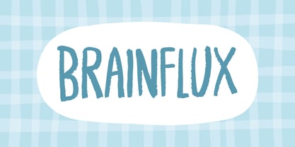 Brainflux Font Poster 1