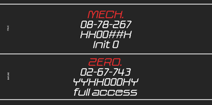 Bafline Font Poster 2