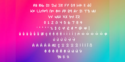 Rozenssa Font Poster 7