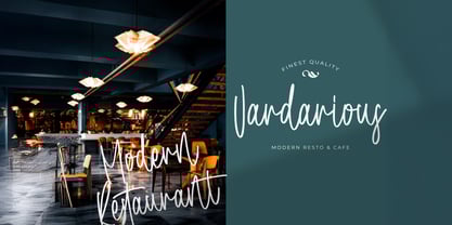 Aerilay Font Poster 5