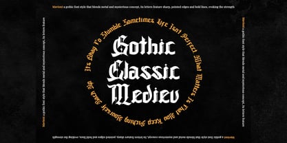 Mavient Font Poster 13