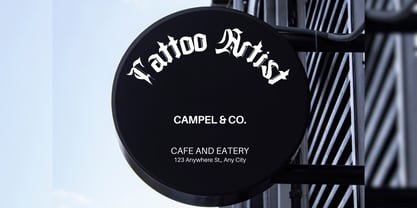 Mavient Font Poster 10