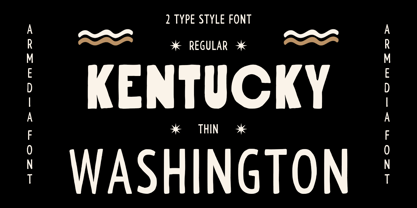 Armedia Font Poster 3