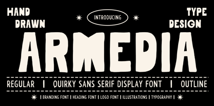 Armedia Font Poster 1