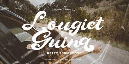 Lougiet Guina Font Poster 1