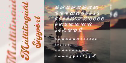 Lougiet Guina Font Poster 4