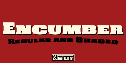 Encumber Font Poster 1
