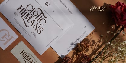 Mostical Font Poster 7