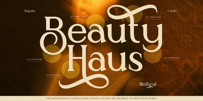 Mostical Font Poster 10