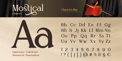 Mostical Font Poster 2