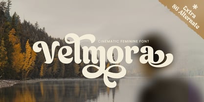 Velmora Font Poster 1