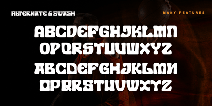 Allrion Font Poster 14