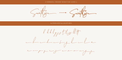 Sainthesa Font Poster 14