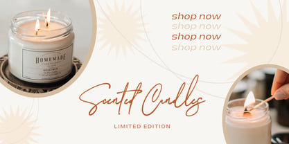 Sainthesa Font Poster 8