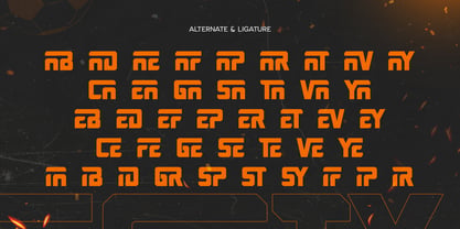Fesaty Font Poster 10