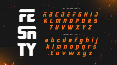 Fesaty Font Poster 11
