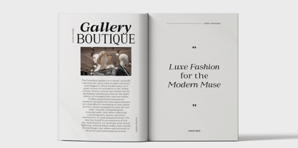 La Rochelle Font Poster 5