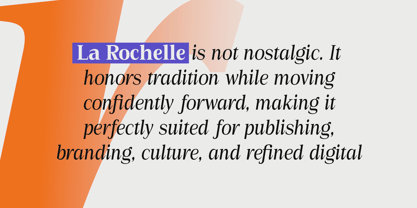 La Rochelle Font Poster 9