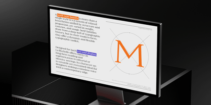 La Rochelle Font Poster 13